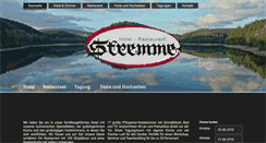 Desktop Screenshot of hotel-stremme.de