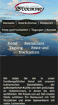 Mobile Screenshot of hotel-stremme.de